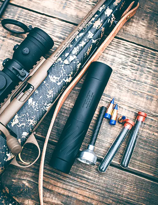 Banish 46-V2 with bolt action rifle